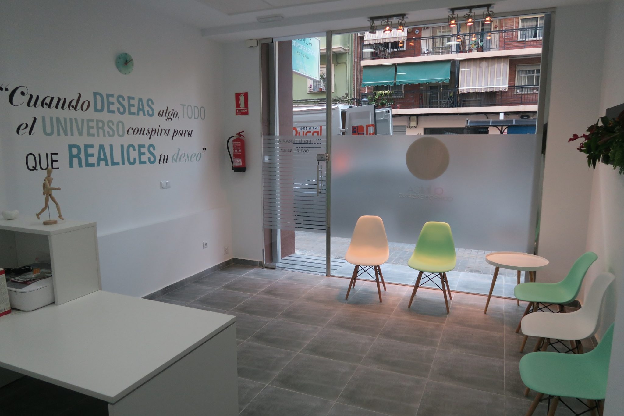 Recepción Clínica Corpore Sano (Instalaciones)